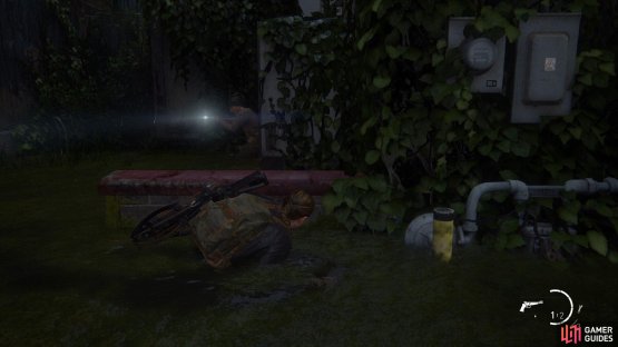 then head through the next two buildings and sneak around to take down the WLF Soldiers.