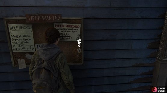 then go over to the number 3 building to find a Trading Card in the drawer. 