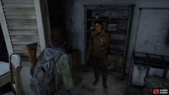 then go into the final building on the right side to acquire a Trading Card from Dina. 