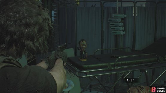 Follow the Corridor around to find the first Charlie Doll