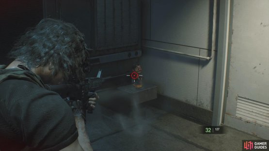 Head onto the Roof and look over to the right corner to find a Charlie Doll hiding