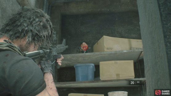 Head into the Safety Deposit Room to find a Charlie Doll sitting on a shelf at the back