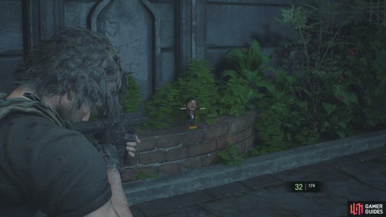 then take the left path to find a Charlie Doll.