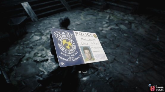 Collect the ID Card off the corpse