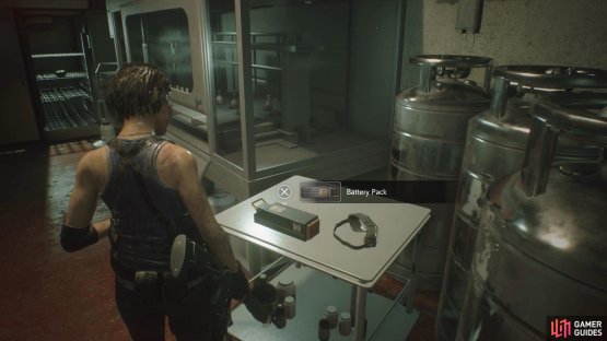 then grab the Battery Pack from the Lab.