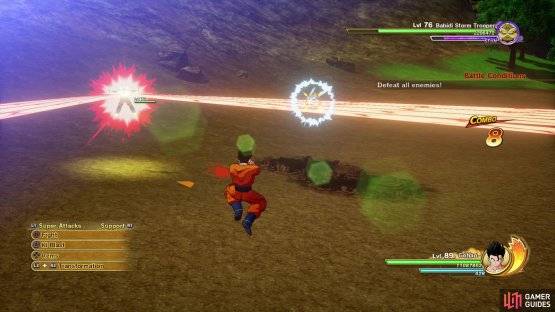 Babidi&rsquo;s goons like to shoot a lot of beams