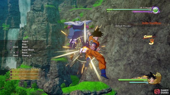 Melee attacks will be your bread and butter in fights