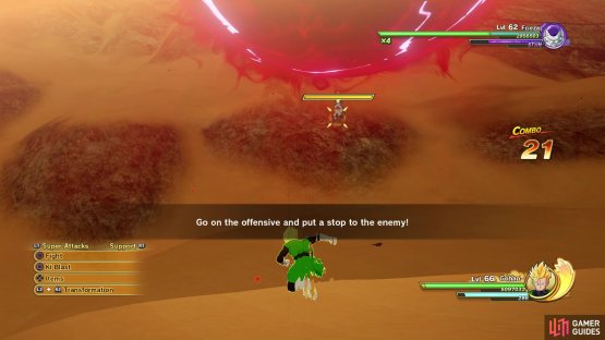 Hurry and attack Frieza when he&rsquo;s doing Death Ball