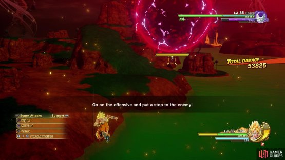 You can stop the first instance of Death Ball by depleting the bar under Frieza