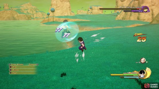 Frieza&rsquo;s goons in the forced fight tend to block a lot