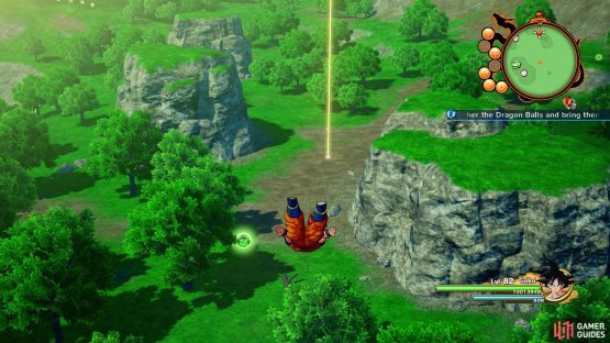 Using a custom marker on the Dragon Balls