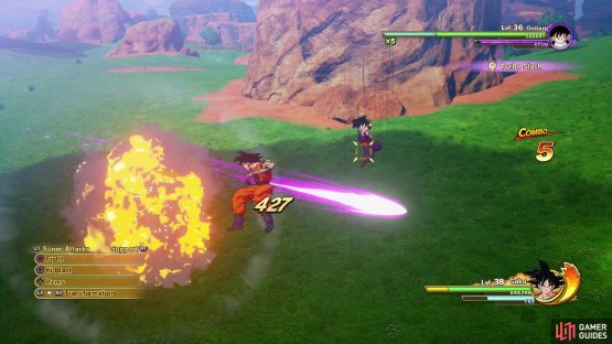 Gohan&rsquo;s Turbo Slash has him teleporting behind you