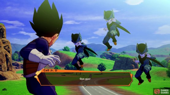 You have to fight a second set of Cell Juniors, so be prepared