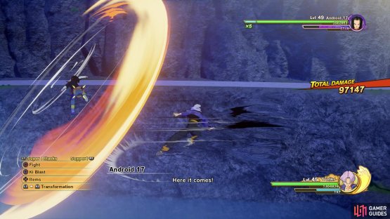Be wary of the multiple hits of 17&rsquo;s Savage Combo