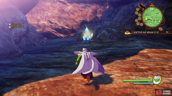 like the locations of mineral nodes