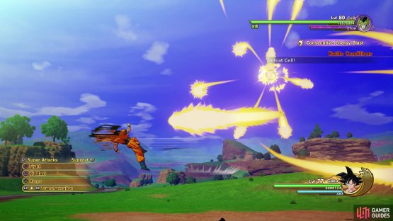 You&rsquo;ll be seeing Consecutive Energy Blast often in your rematch with Cell