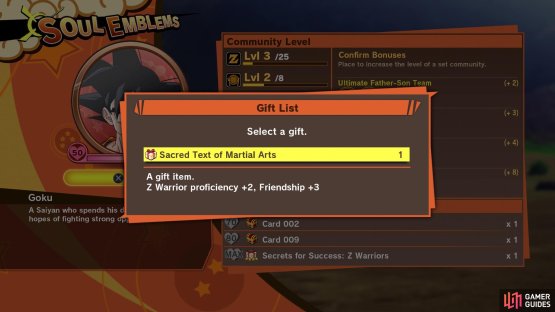 Give gifts to increase the stats and Friendship level