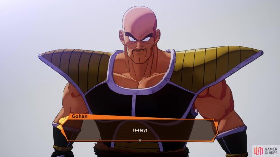 Looks like Gohan pictured Krillin a bit wrong