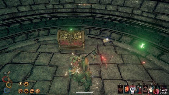 Be sure to read the note beside the Ornate Chest once the Immaculate and Illumination Horror are defeated.