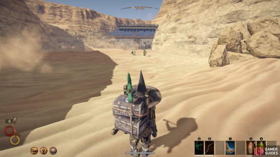 The entrance is patrolled by bandits, including a number of Lieutenants.