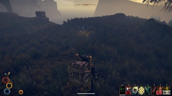 Find some fireflies in Hallowed Marsh. They are located throughout the Marsh as a common mob.