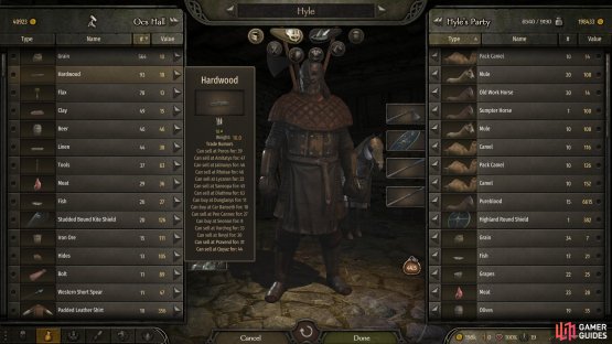 When your Trade skill is high enough, you can hover over a specific item to see precisely where it can be sold for a profit.