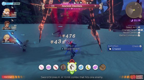 It gets very dangerous when it activated the crazed aura at low health
