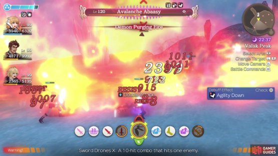 Demon Purging Fire will hit all of your characters