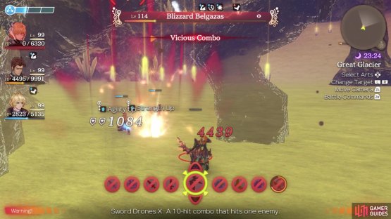 Vicious Combo is another powerful Art in Belgazas&rsquo; arsenal