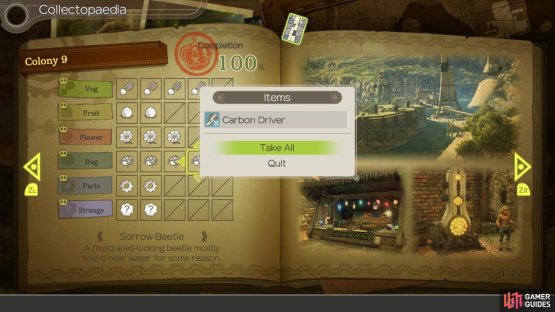 be sure to complete the entry for Colony 9 to obtain a useful weapon for Reyn.
