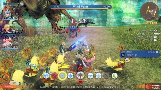 while the Deino Sauros is simple if you take care of the Wind Vangs first.