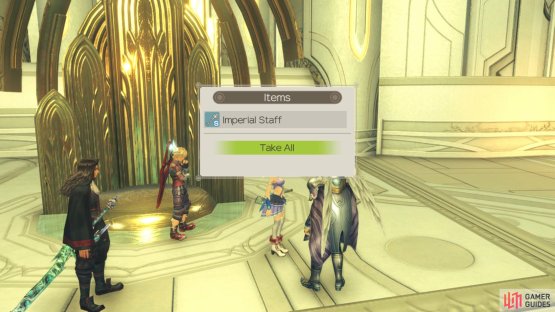 Speak to Kallian to obtain the excelent Imperial Staff for Melia