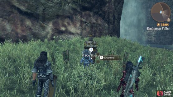 Kasharpa Falls Altar location