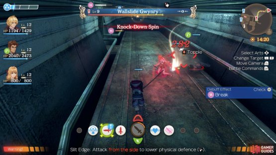 Wallside Gwynry&rsquo;s Knock-Down Spin can Topple your characters