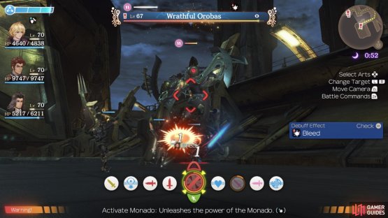 and the Wrathful Orobas is a level 67 Unique Mechon enemy.
