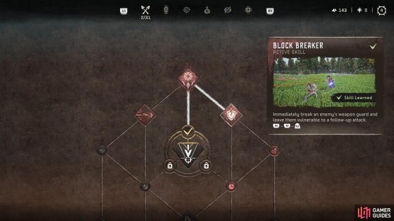 The Block Breaker is the first one on the right