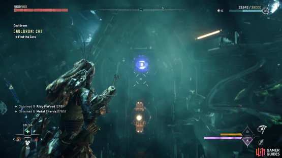You’ll need to go to an upper ledge to reach this canister