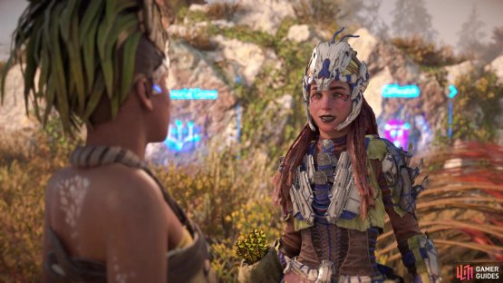 Zo is looking for help in healing the Land-Gods