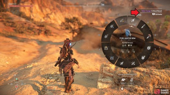 Open the weapon wheel and press R1 when your gauge is full to activate it