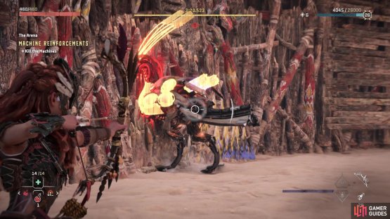 Complete the challenge within the timer at the top of the screen to earn Arena Medals