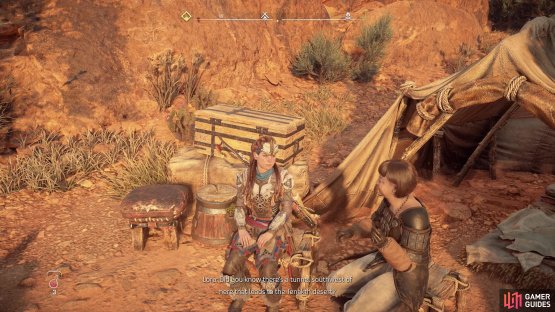 You can start &ldquo;A Tribe Apart&rdquo; by talking to Lora.