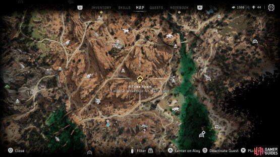 Or you can head to the location indicated on the map.