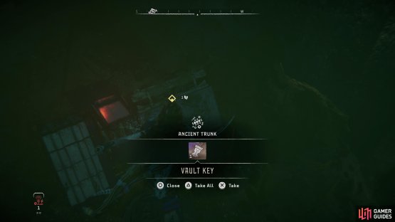 and claim the first Vault Key.