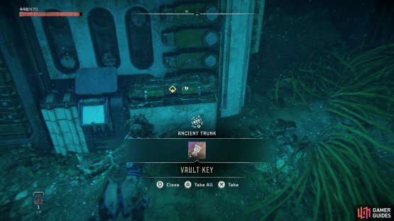 and pick up the third and final Vault Key