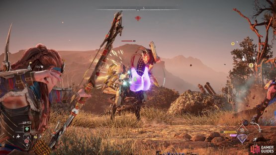 then seek out the Carja huntress Mian mentioned, fending off some machines when you find said huntress.