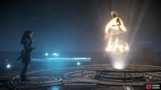 During your chat with GAIA, the objectives of next phase of the main questline will be covered in detail.