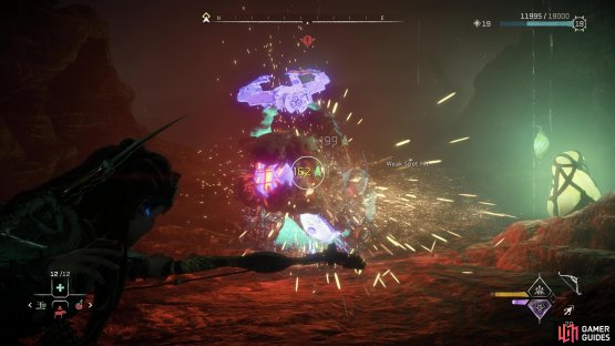 then defeat two Tracker Burrowers ahead.