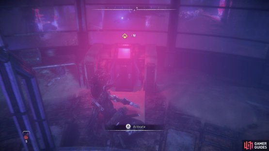 then use a console to drain the area.