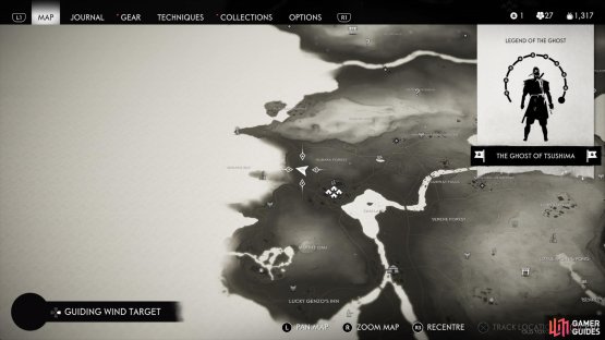Head Southwest to find Jin&rsquo;s Fathers Grave, 