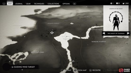 Head into the center of Omi Lake